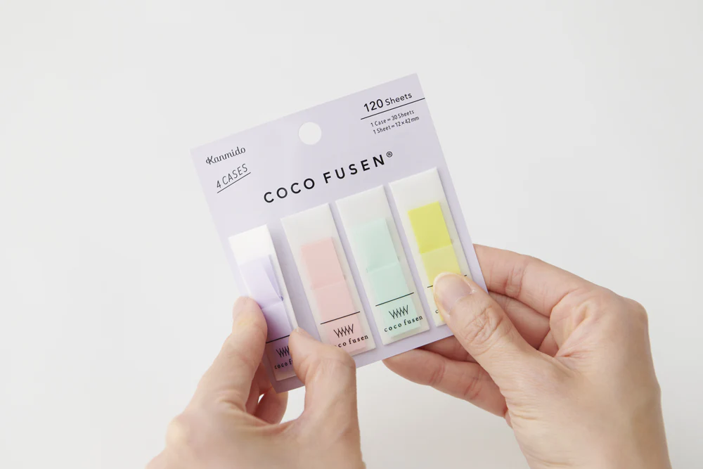 Kanmido Coco Fusen Color Sticky Notes - Medium - Image 15