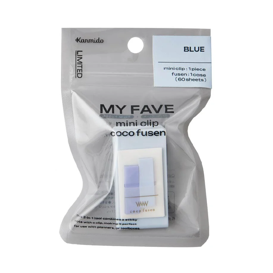 Kanmido My Fave - Mini Clip and Coco Fusen Sticky Notes - Image 11