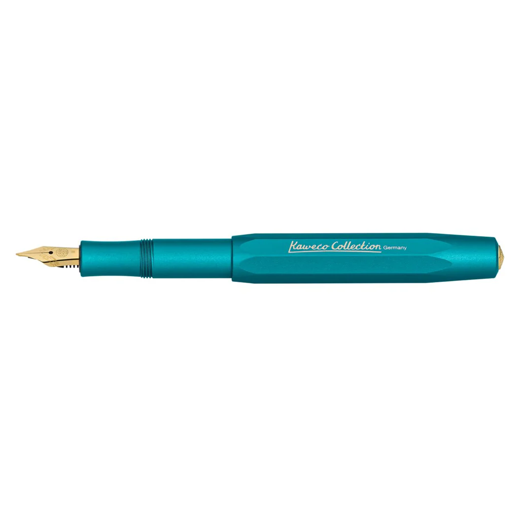 Kaweco Collection AL Sport Fountain Pen - Iguana Blue (Special Edition) - Image 3