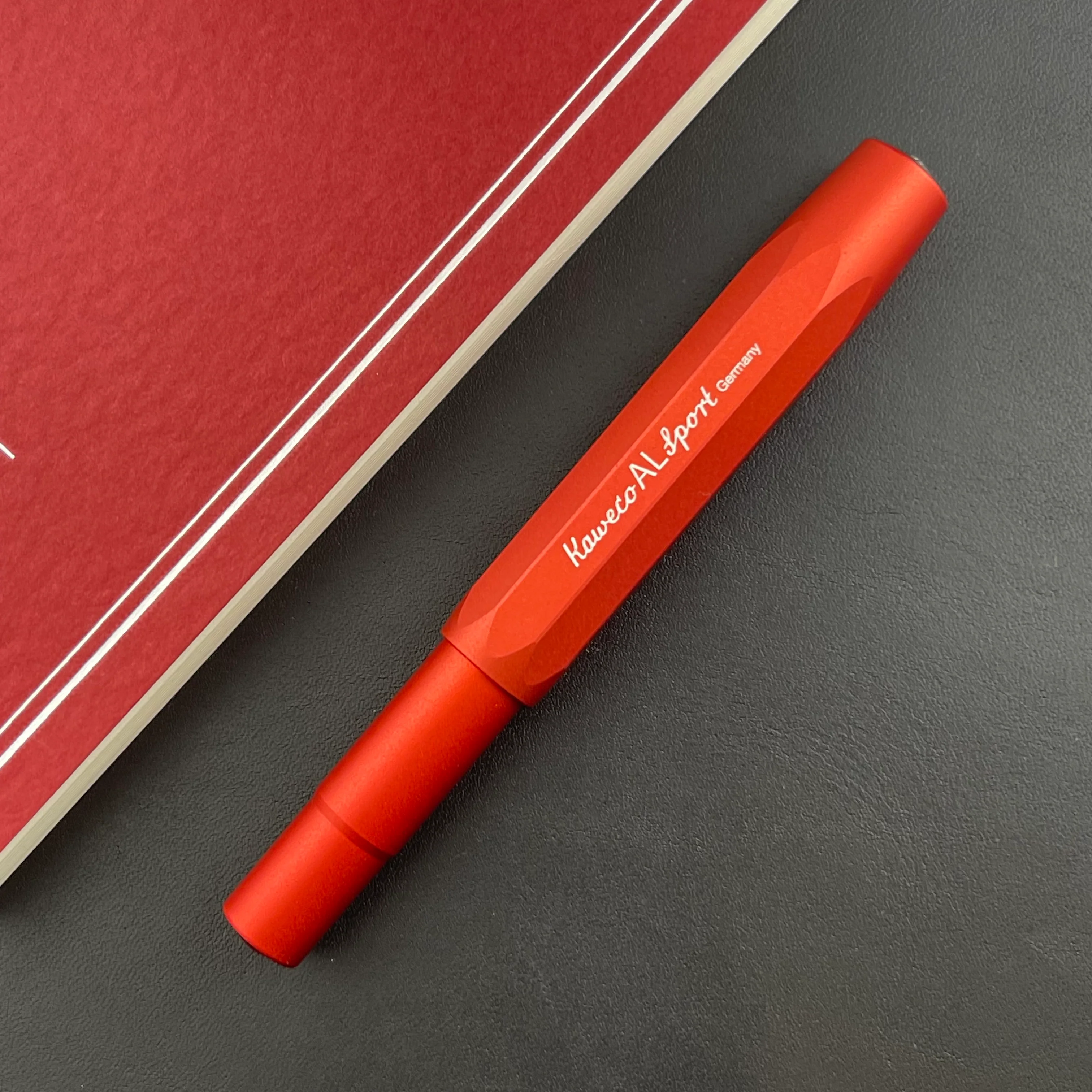Kaweco AL Sport Fountain Pen - Red - Image 2