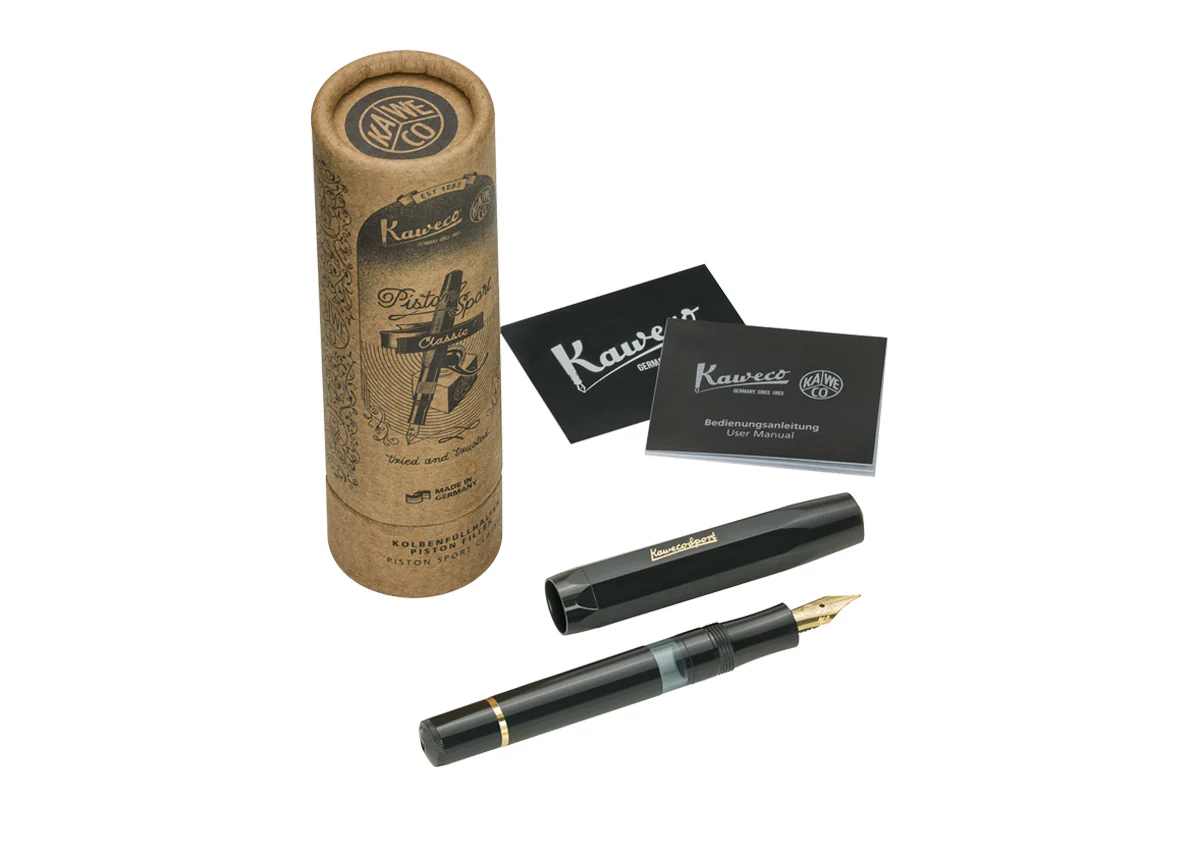 Kaweco Piston Classic Sport Fountain Pen - Black - Image 7