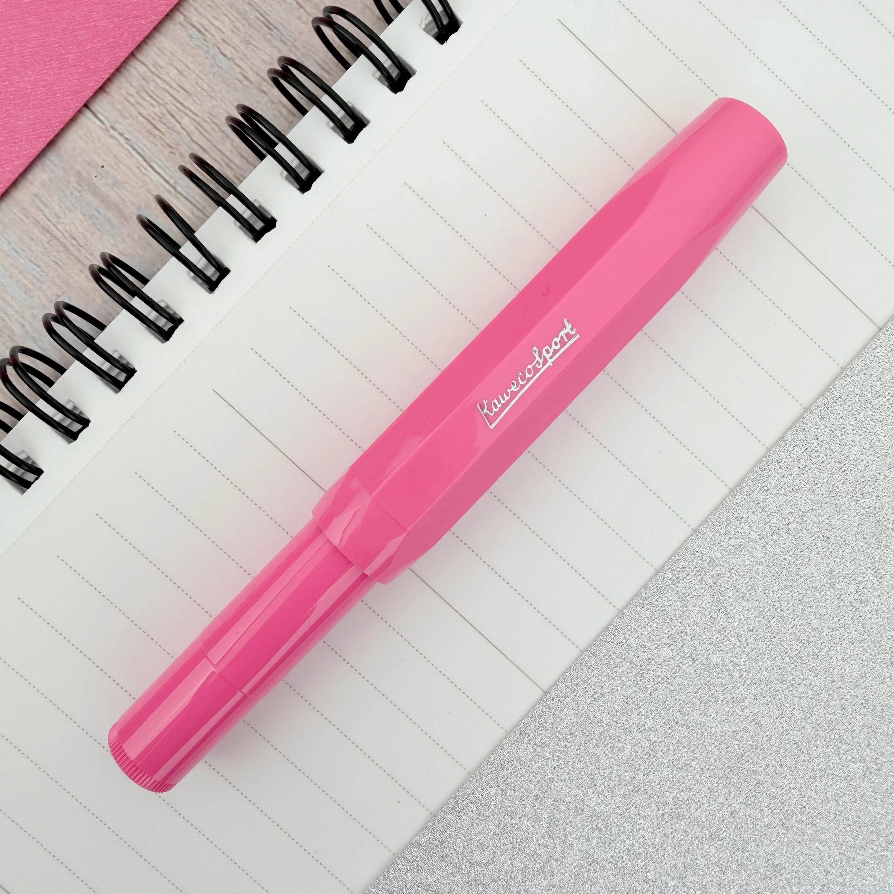 Kaweco Skyline Sport Fountain Pen - Pink - Image 2
