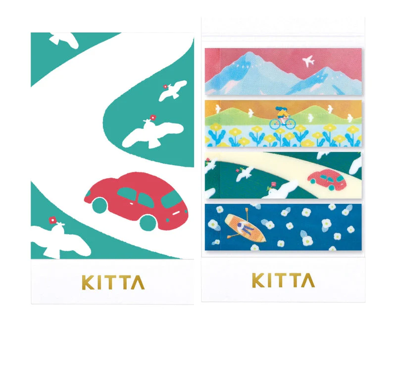 KITTA Portable Washi Decorative Tape - Clear - Landscape - Image 2