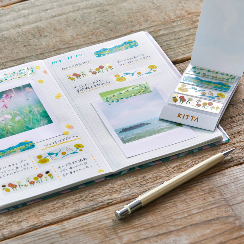 KITTA Portable Washi Decorative Tape - Clear - Landscape - Image 3