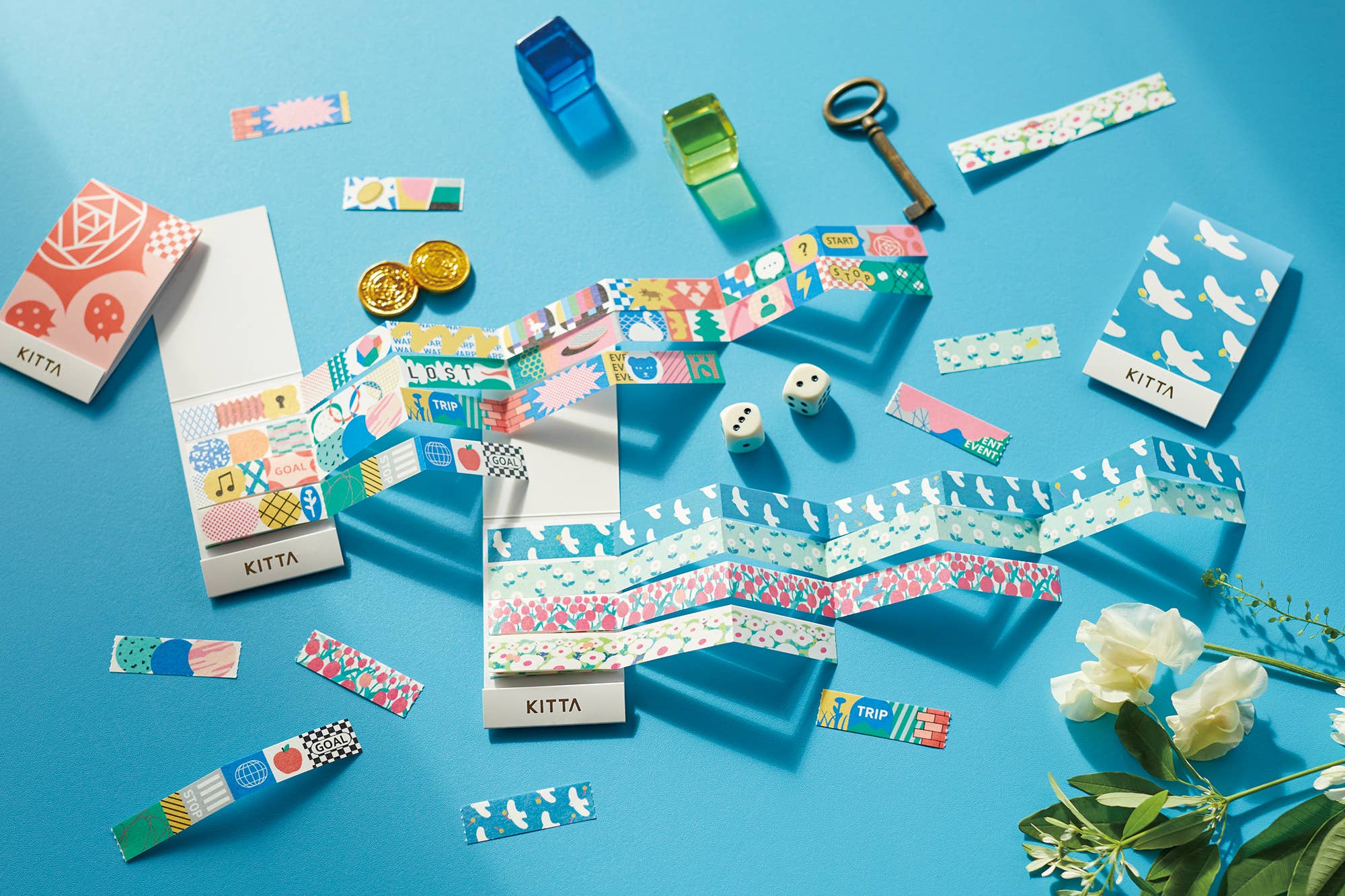 KITTA Portable Washi Decorative Tape - Jabara - Scenery - Image 3