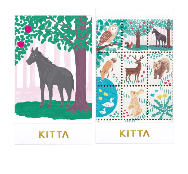 KITTA Portable Washi Decorative Tape - Special - Animal - Image 2