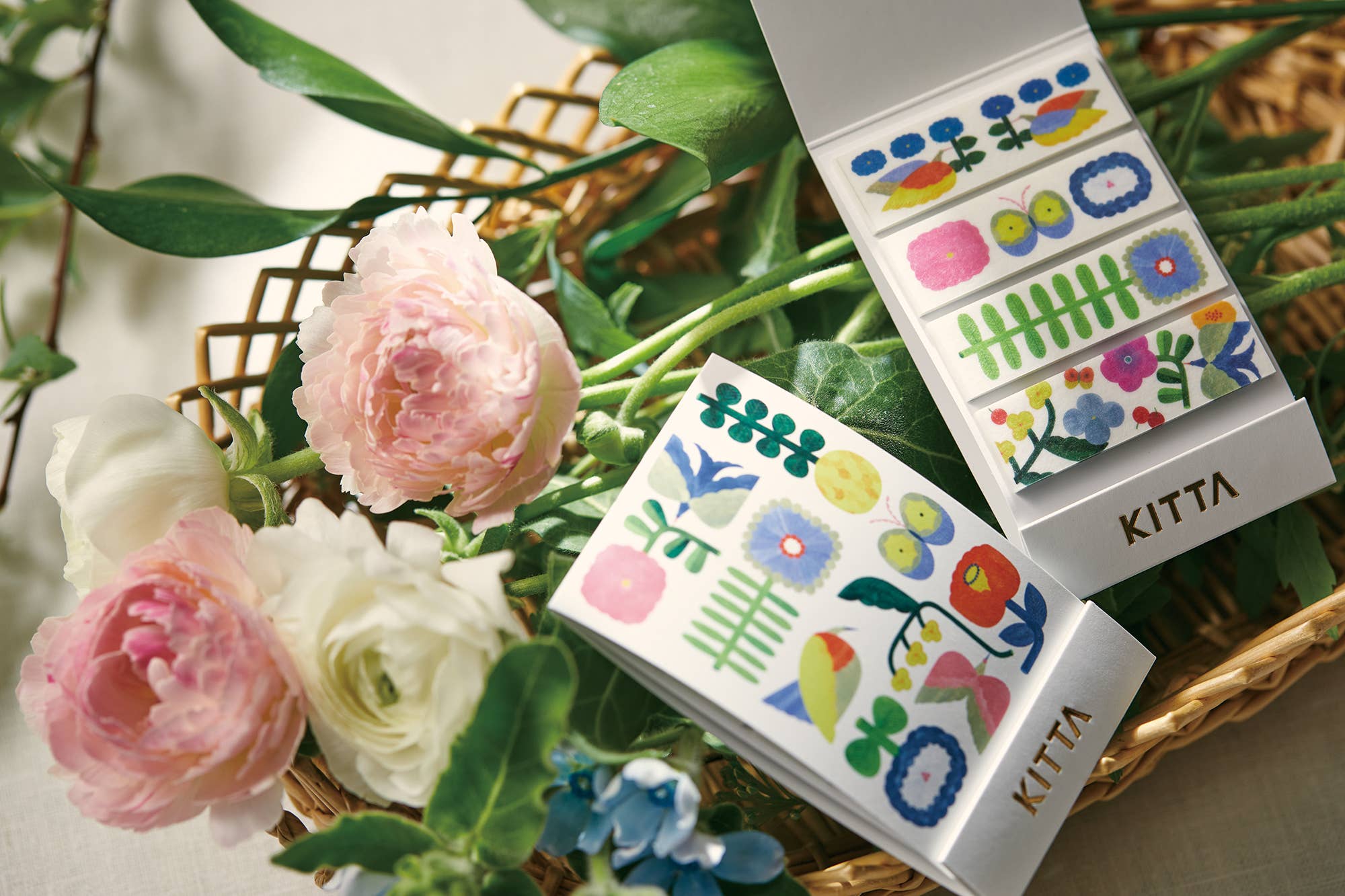 KITTA Portable Washi Decorative Tape -Stamp style Clear -: Bedtime - Image 13