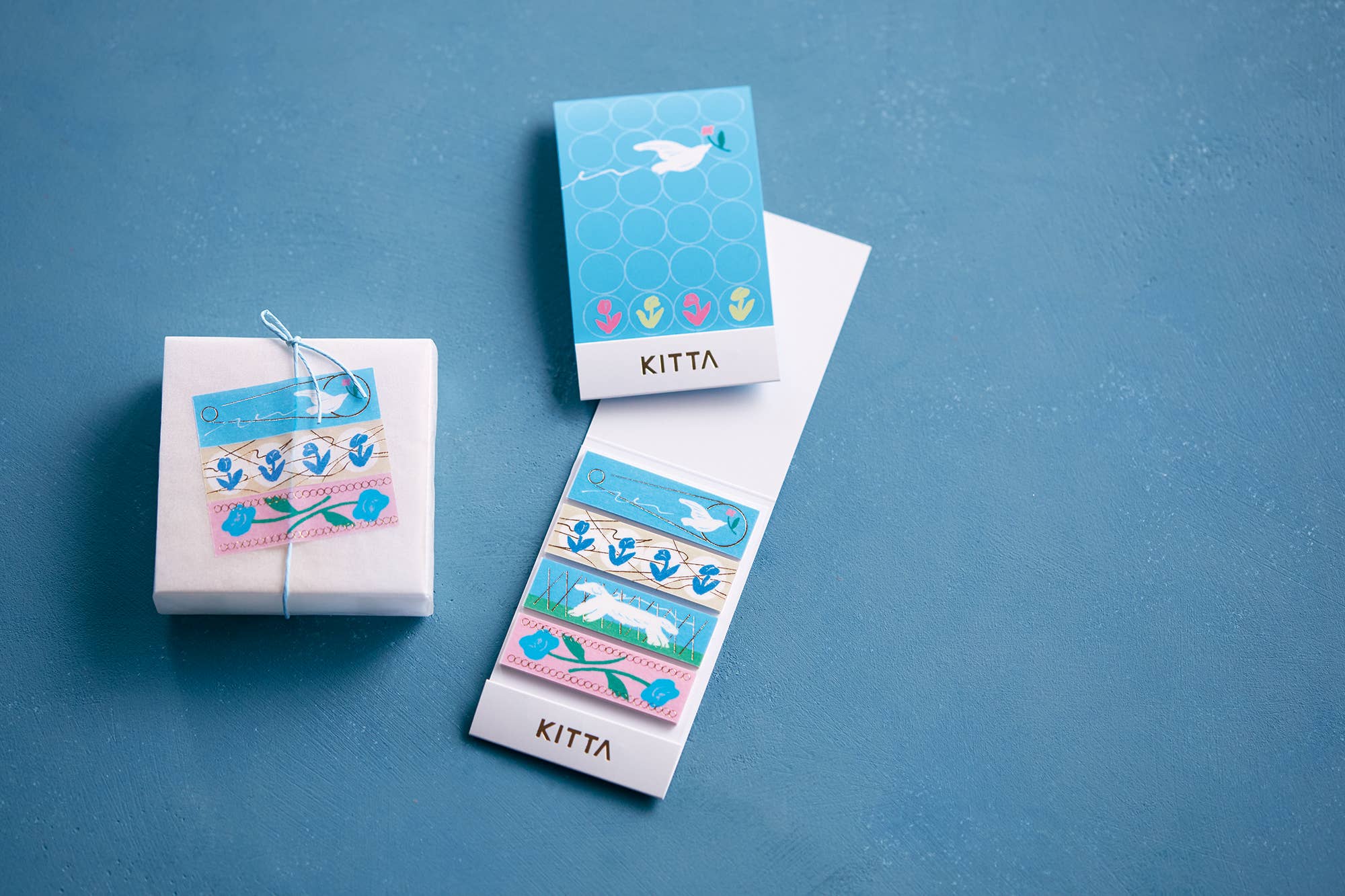 KITTA Portable Washi Decorative Tape -Stamp style Clear -: Bedtime - Image 19