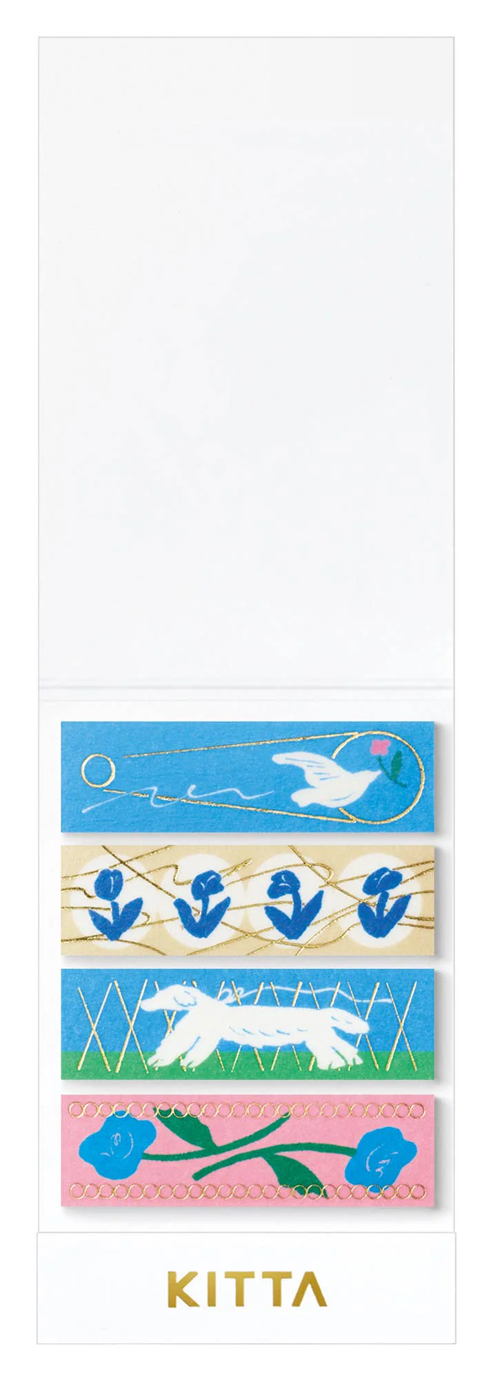 KITTA Portable Washi Decorative Tape -Stamp style Clear -: Memory - Image 17