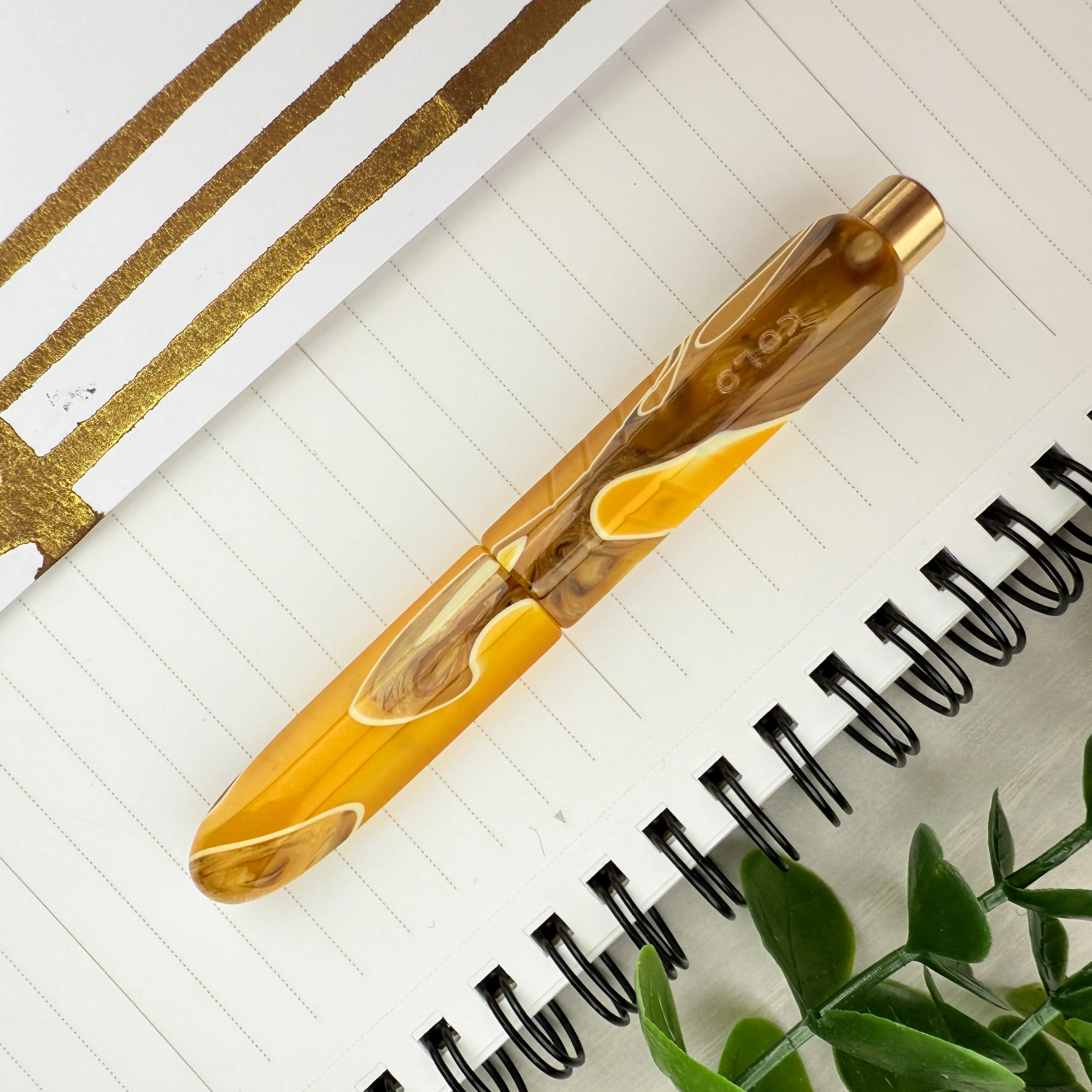 Kolo Tino Fountain Pen - Acrylic Dune - Image 2