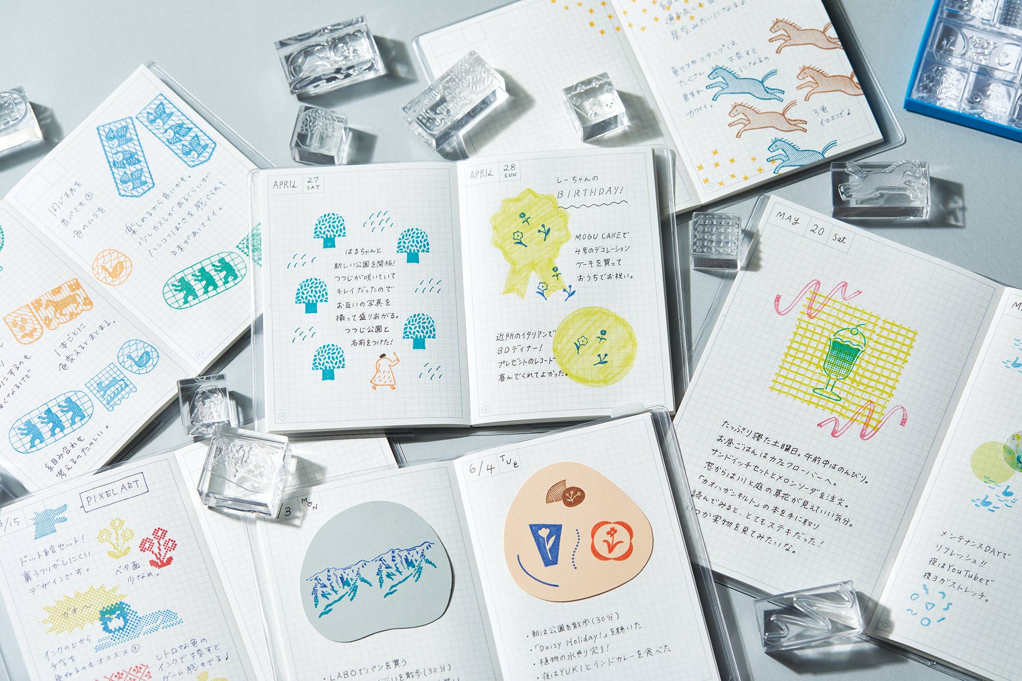 KORI JIRUSHI  Crystal Clarity Stamp M size - Image 15