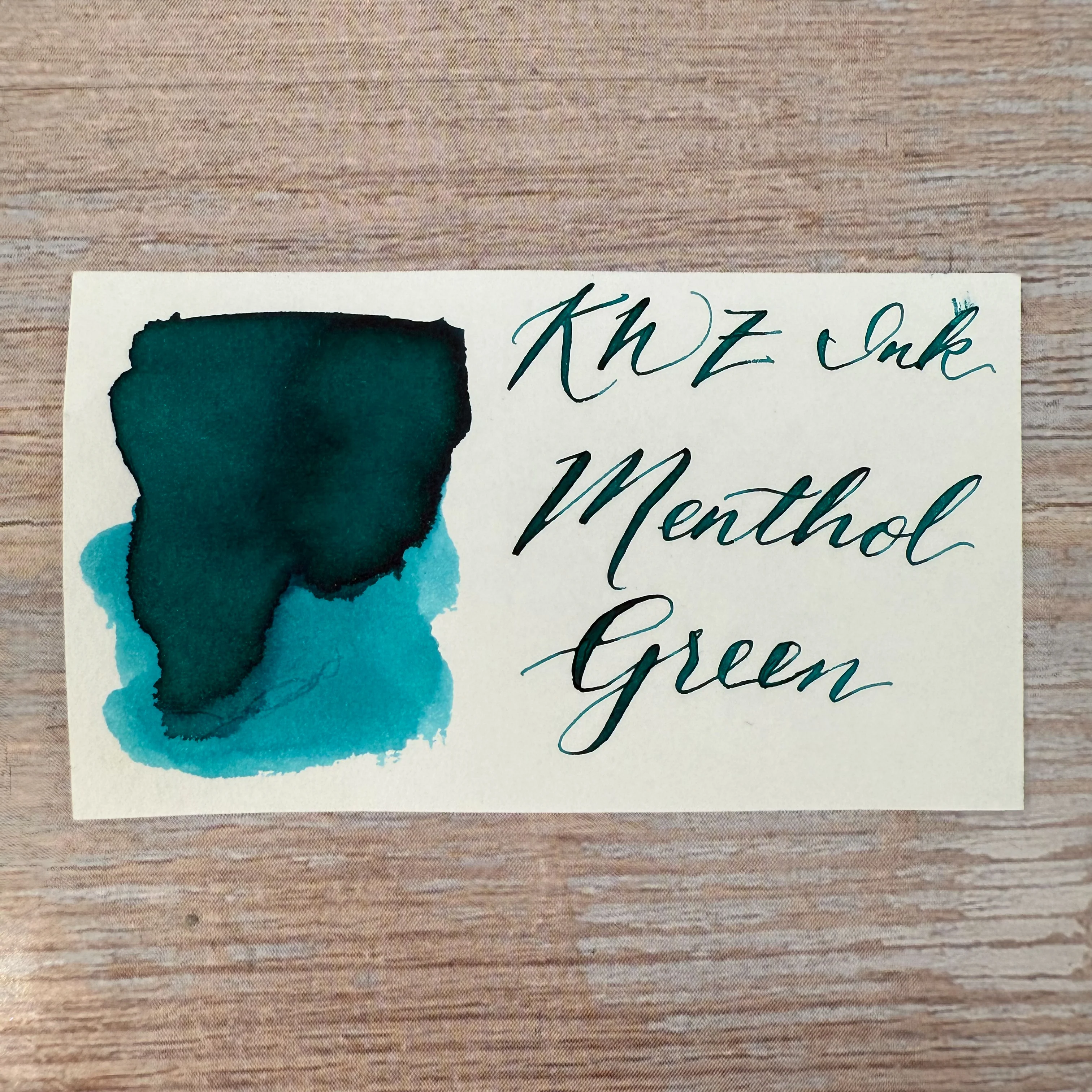 KWZ Menthol Green - 60ml Bottled Inks
