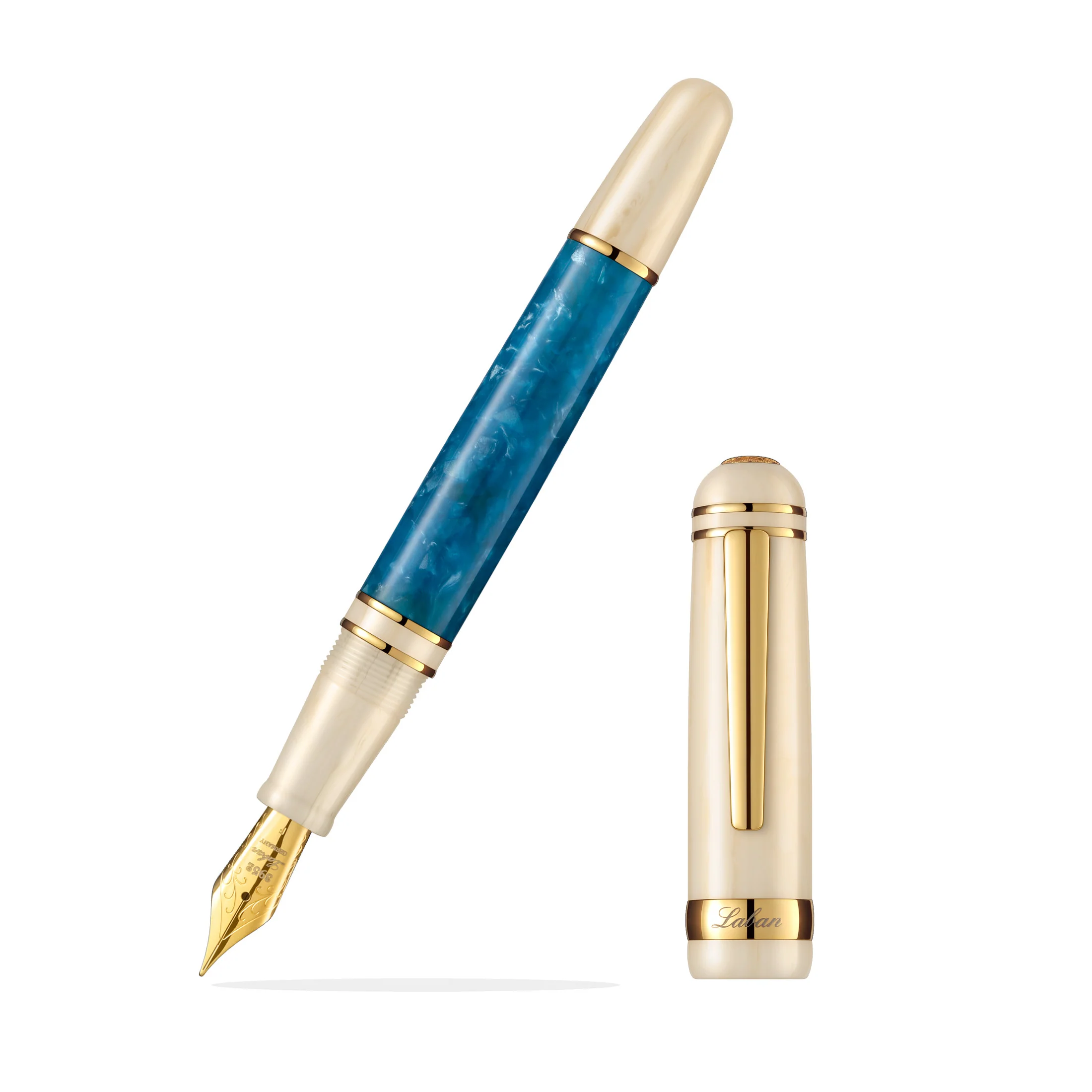 Laban 325 Fountain Pen - Ocean Blue - Image 5