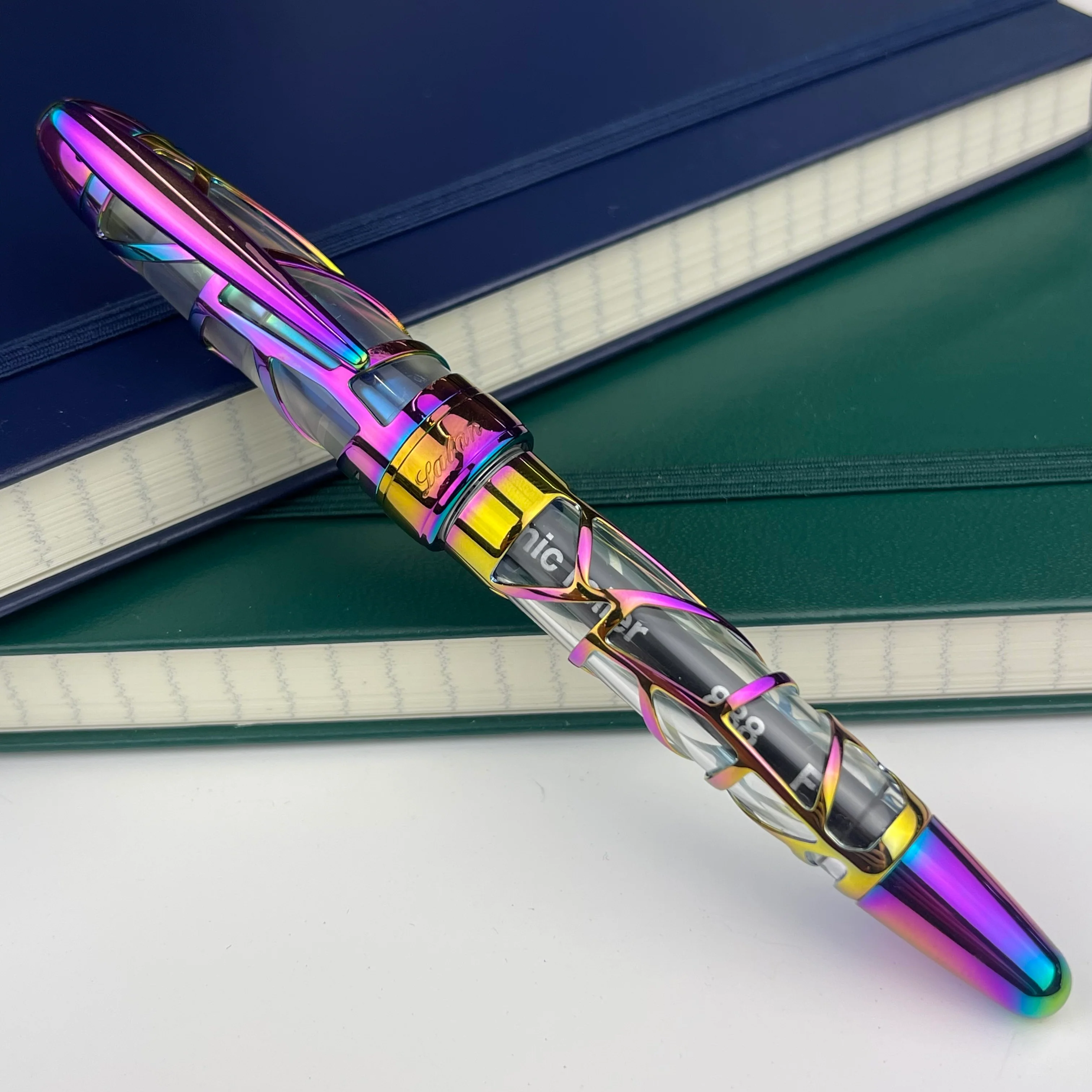 Laban Skeleton Rollerball Pen - Rainbow - Image 4