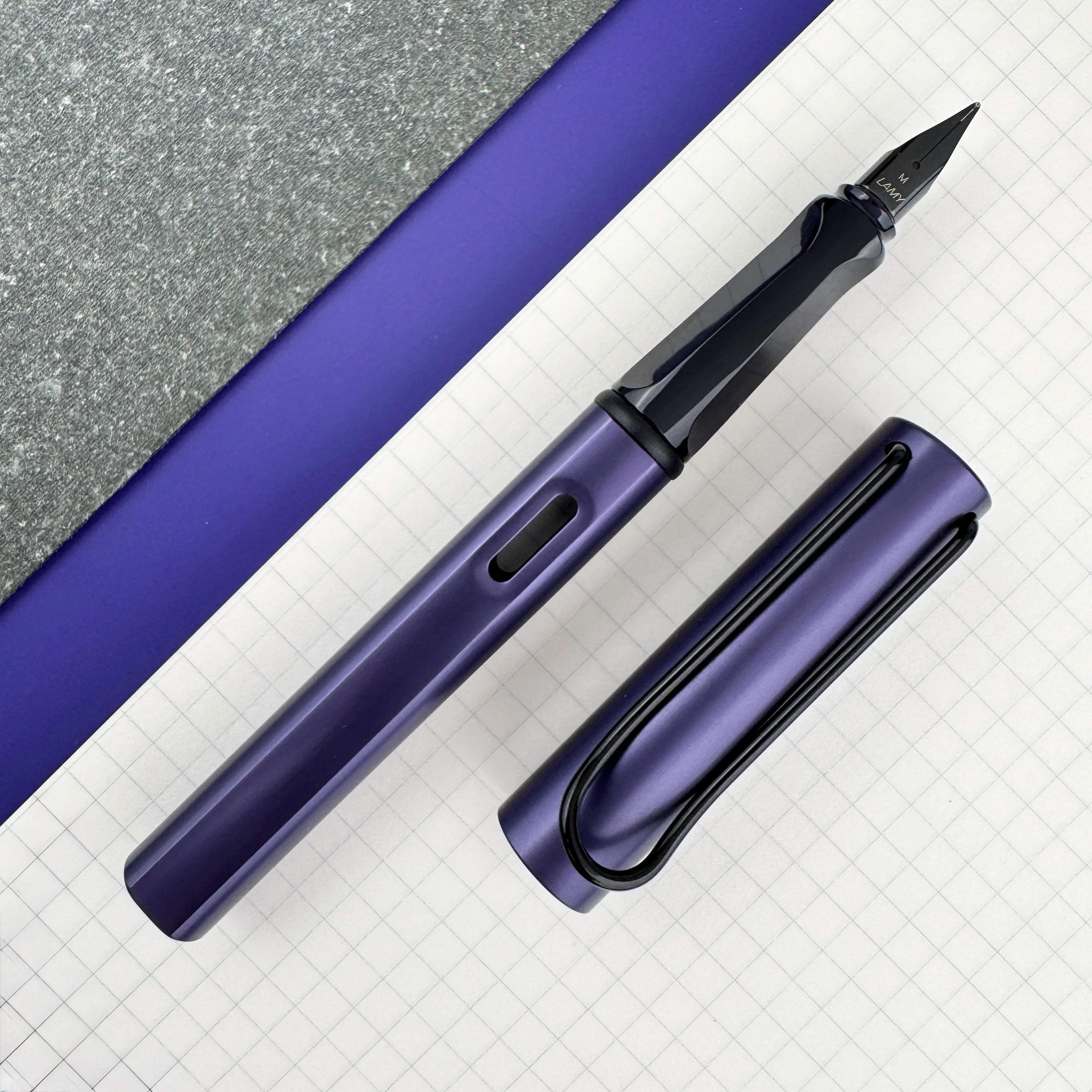 Lamy Al-Star Fountain Pen - Dark Dusk (Special Edition)