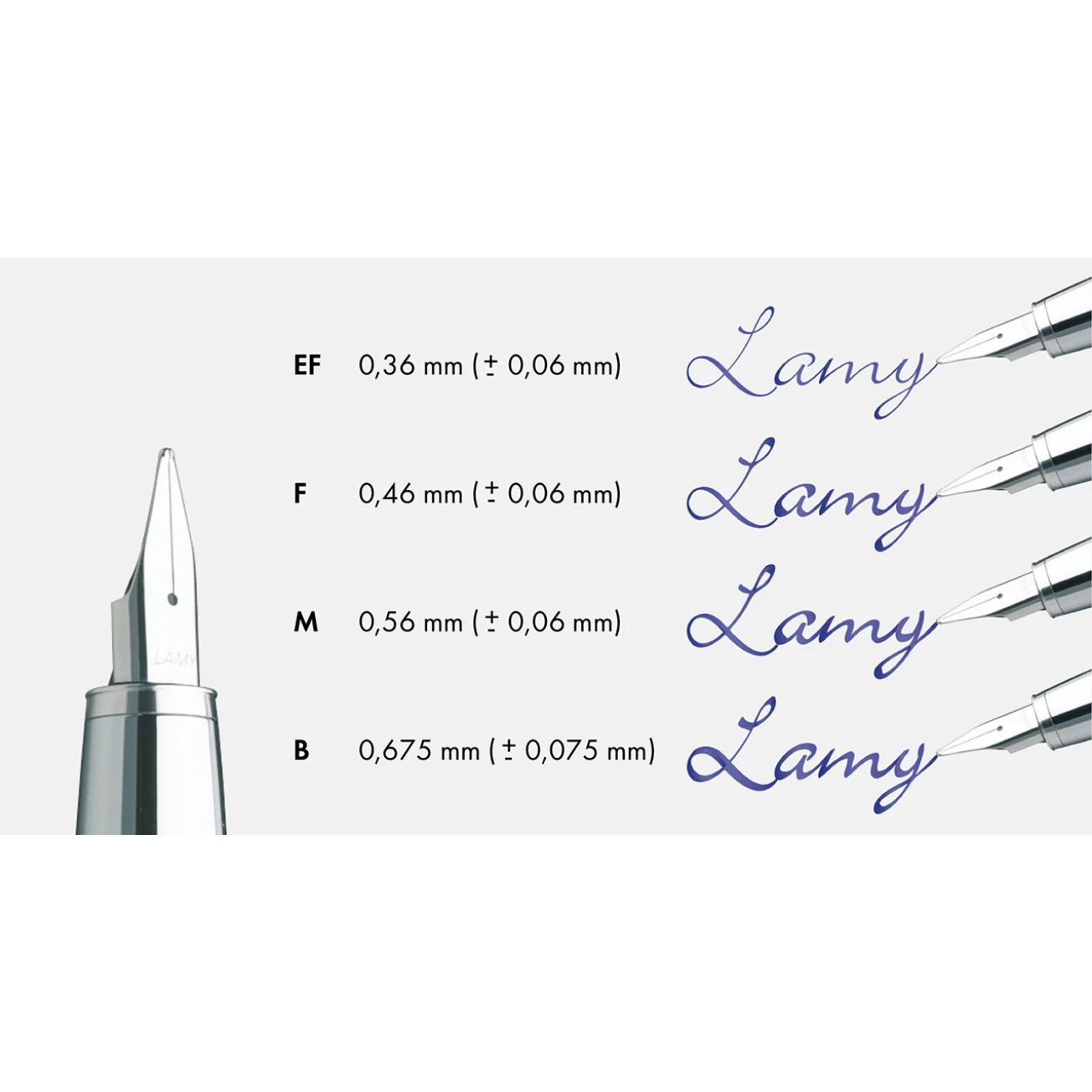 Lamy Fountain Pen Nib - Gold - Image 2