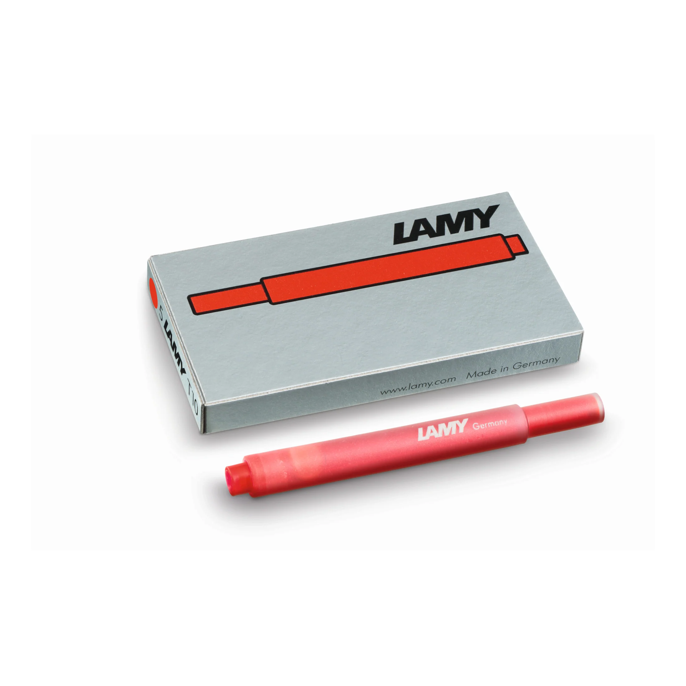 Lamy T10 Ink Cartridges - Red
