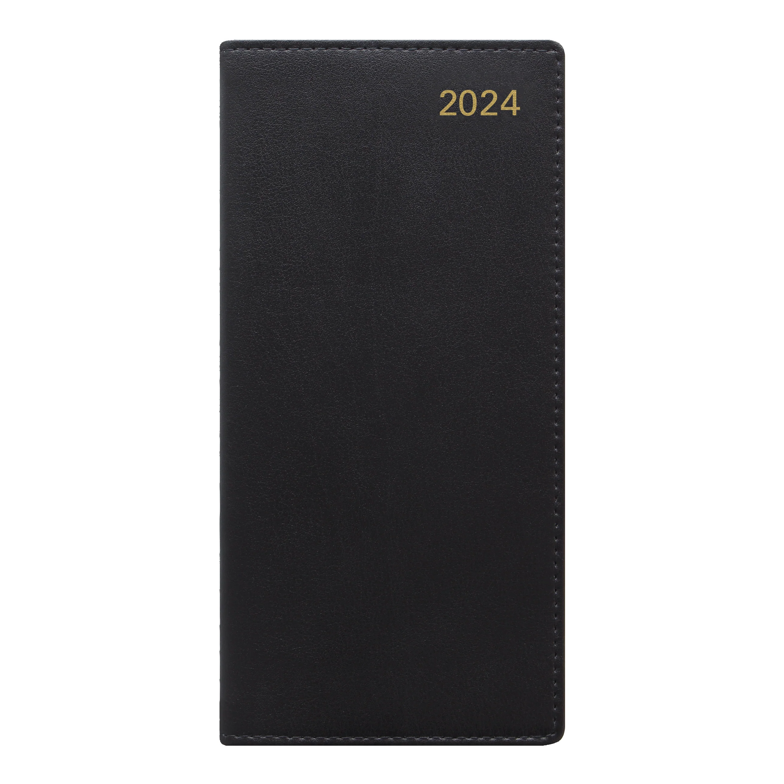 Letts Belgravia Slim Landscape Week to View Leather Diary with Appointments - 6 3/4" x 3 1/4" - Image 2