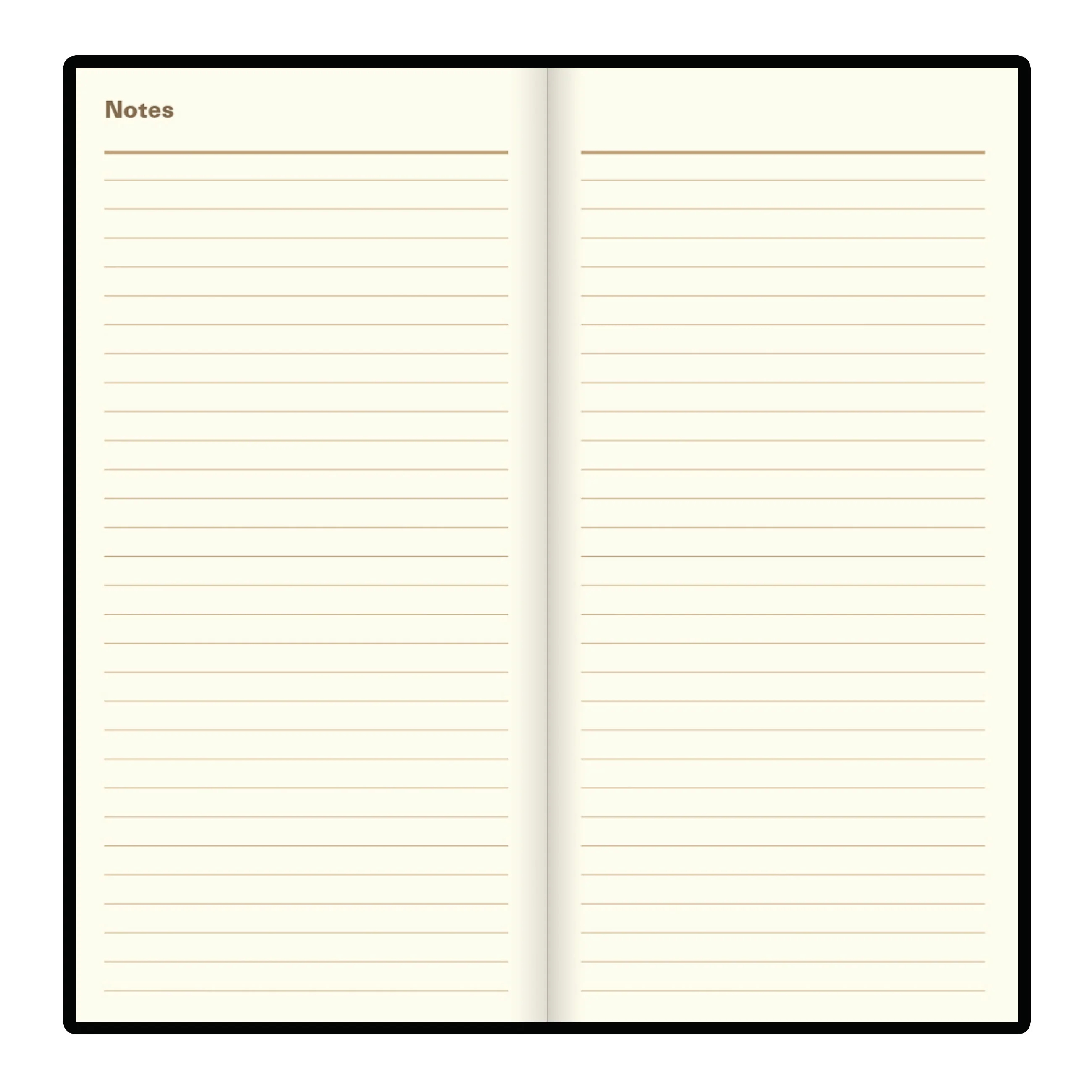 Letts Belgravia Slim Week to View Leather Diary with Planners - 6 3/4" x 3 1/4" - Image 5