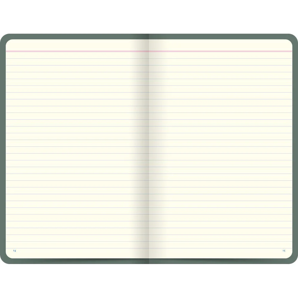 Letts Icon Hardcover Notebook - 5 1/8" x 7 7/8" - Ruled - Image 4
