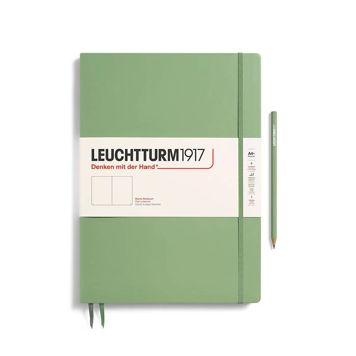 Leuchtturm A4+ Master Slim Hardcover Notebook -  Plain - Image 4