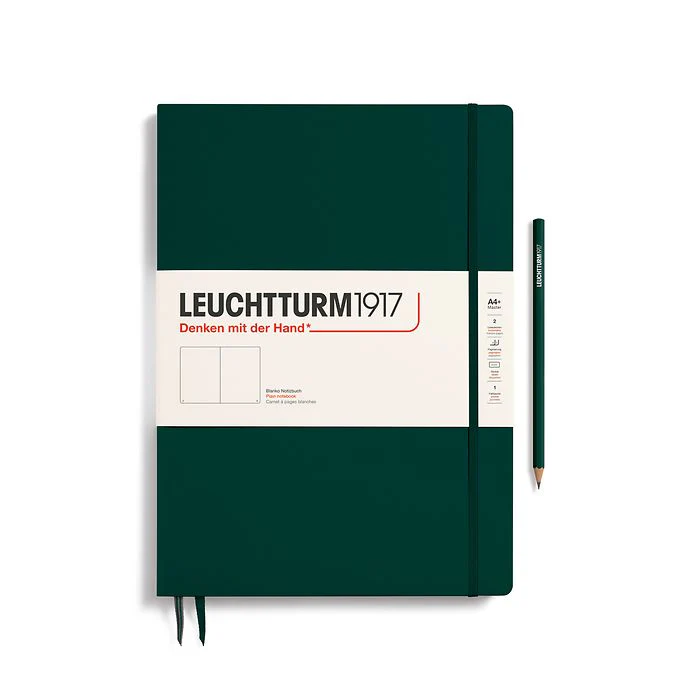 Leuchtturm A4+ Master Slim Hardcover Notebook -  Plain - Image 5