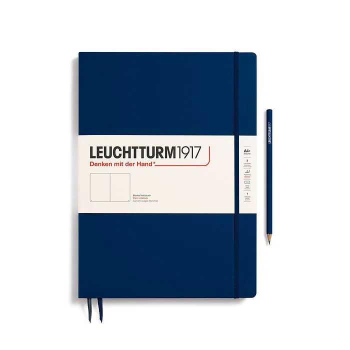 Leuchtturm A4+ Master Slim Hardcover Notebook -  Plain - Image 6