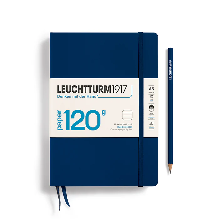 Leuchtturm A5 120g Hardcover Notebook - Ruled - Image 14