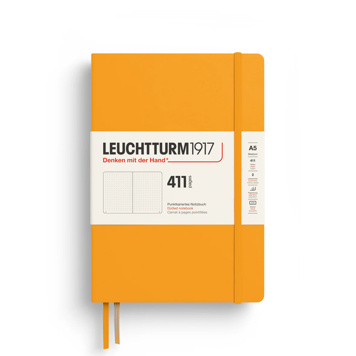 Leuchtturm A5 Hardcover Notebook - 411 Pages - Dotted - Image 2