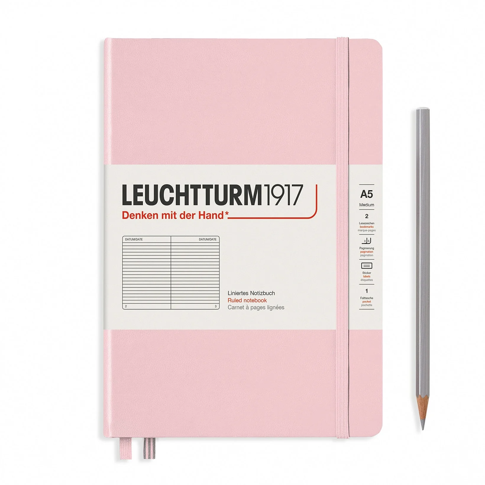 Leuchtturm A5 Hardcover Notebook - Ruled - Image 19