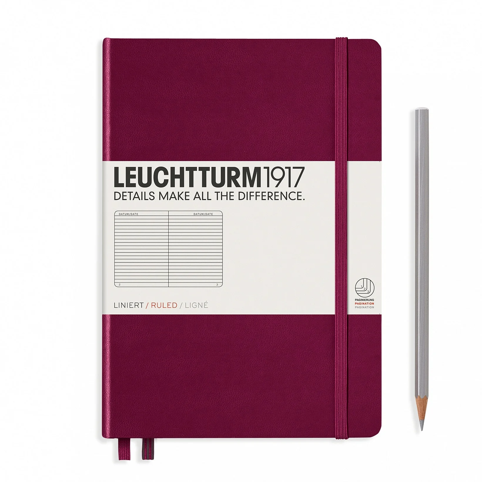 Leuchtturm A5 Hardcover Notebook - Ruled - Image 24
