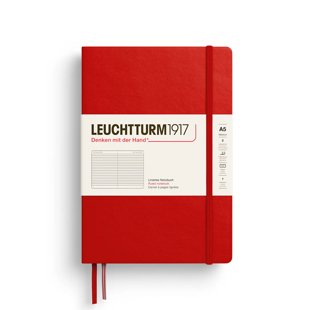 Leuchtturm A5 Hardcover Notebook - Ruled - Image 40