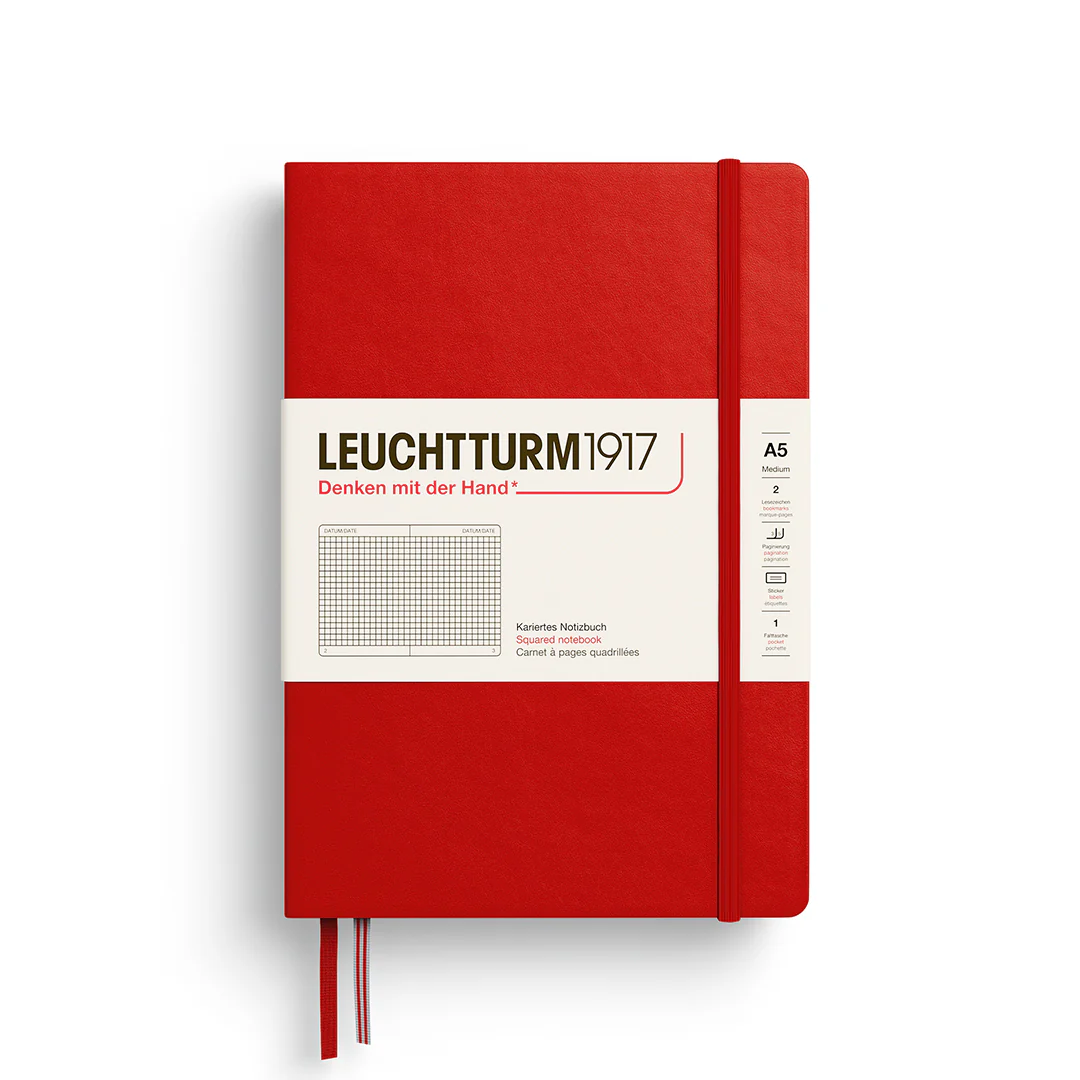 Leuchtturm A5 Hardcover Notebook - Squared - Image 38