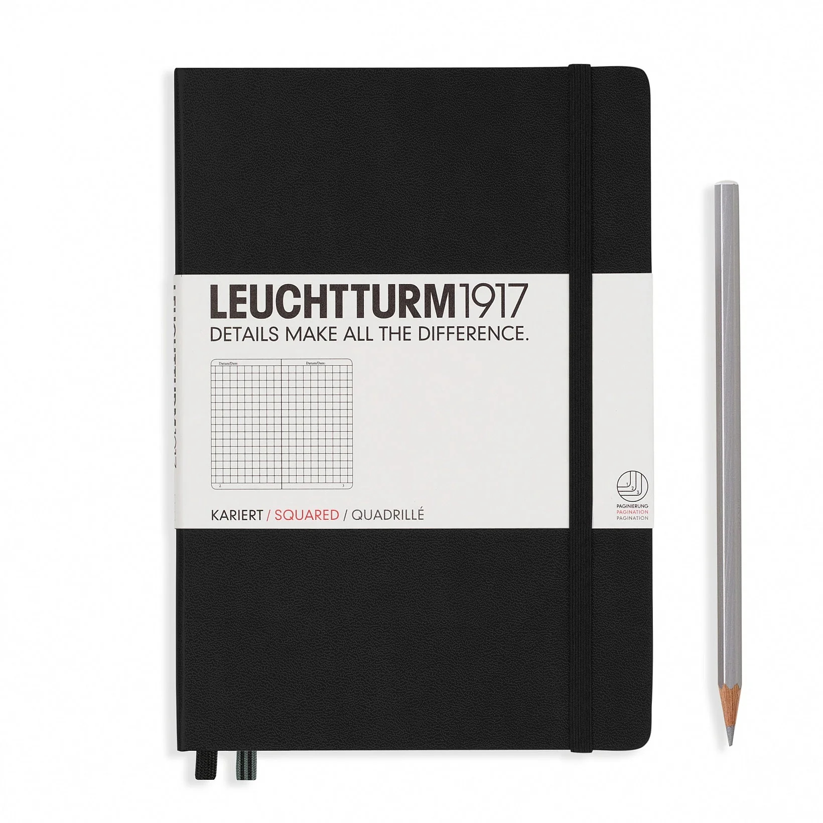 Leuchtturm A5 Hardcover Notebook - Squared - Image 7