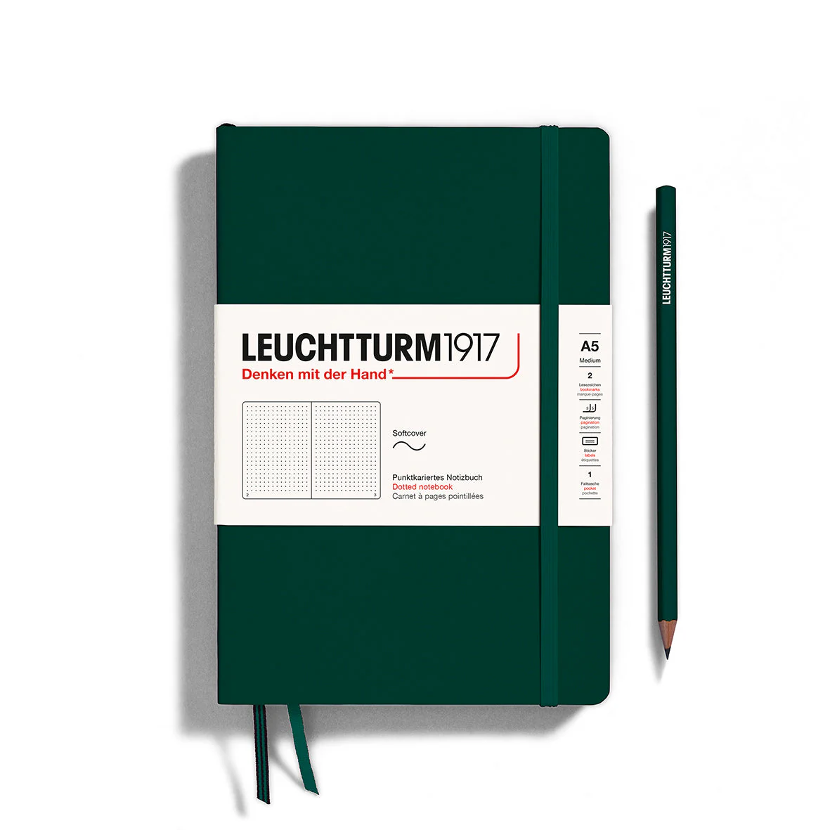 Leuchtturm A5 Softcover Notebook - Dot - Image 3