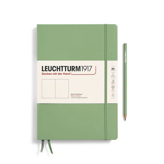 Leuchtturm B5 Composition Hardcover Notebook - Plain - Image 4