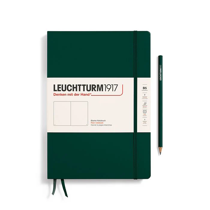 Leuchtturm B5 Composition Hardcover Notebook - Plain - Image 5