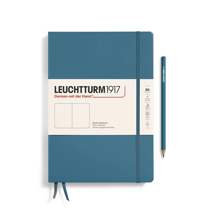 Leuchtturm B5 Composition Hardcover Notebook - Plain - Image 7