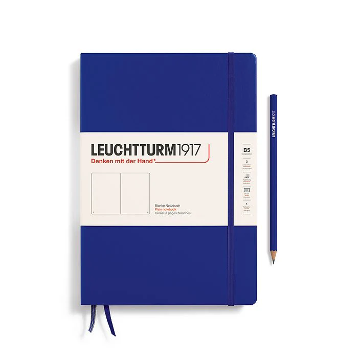 Leuchtturm B5 Composition Hardcover Notebook - Plain - Image 8