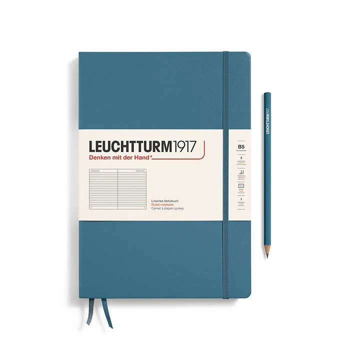 Leuchtturm B5 Composition Hardcover Notebook - Ruled - Image 6