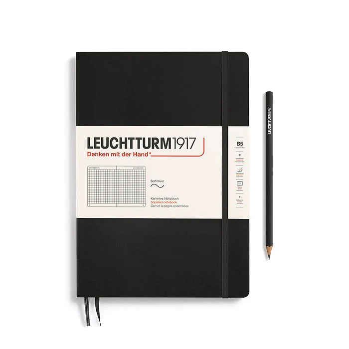 Leuchtturm B5 Softcover Notebook - Squared
