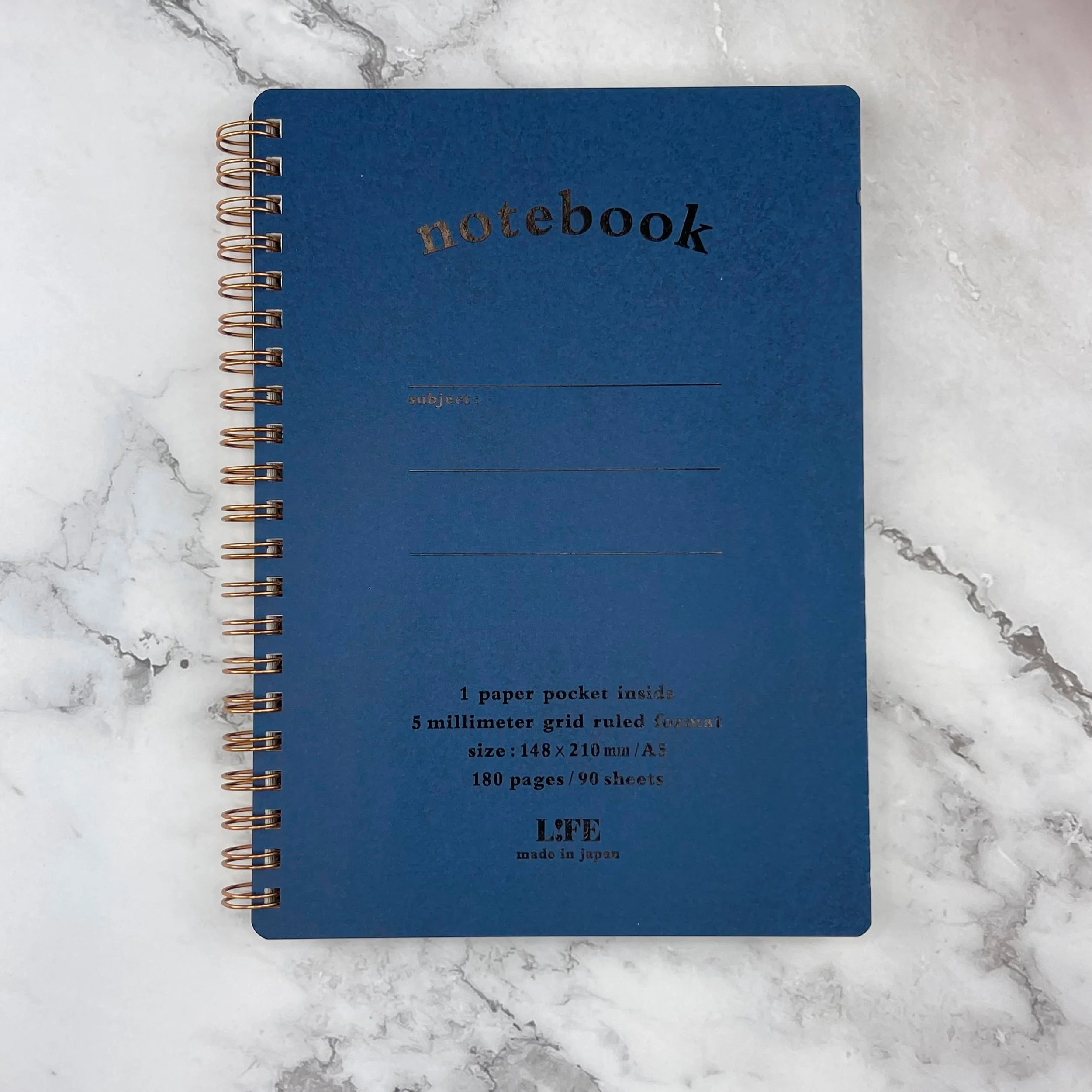 Life Pocket Notebook - A5 - Grid - Image 2