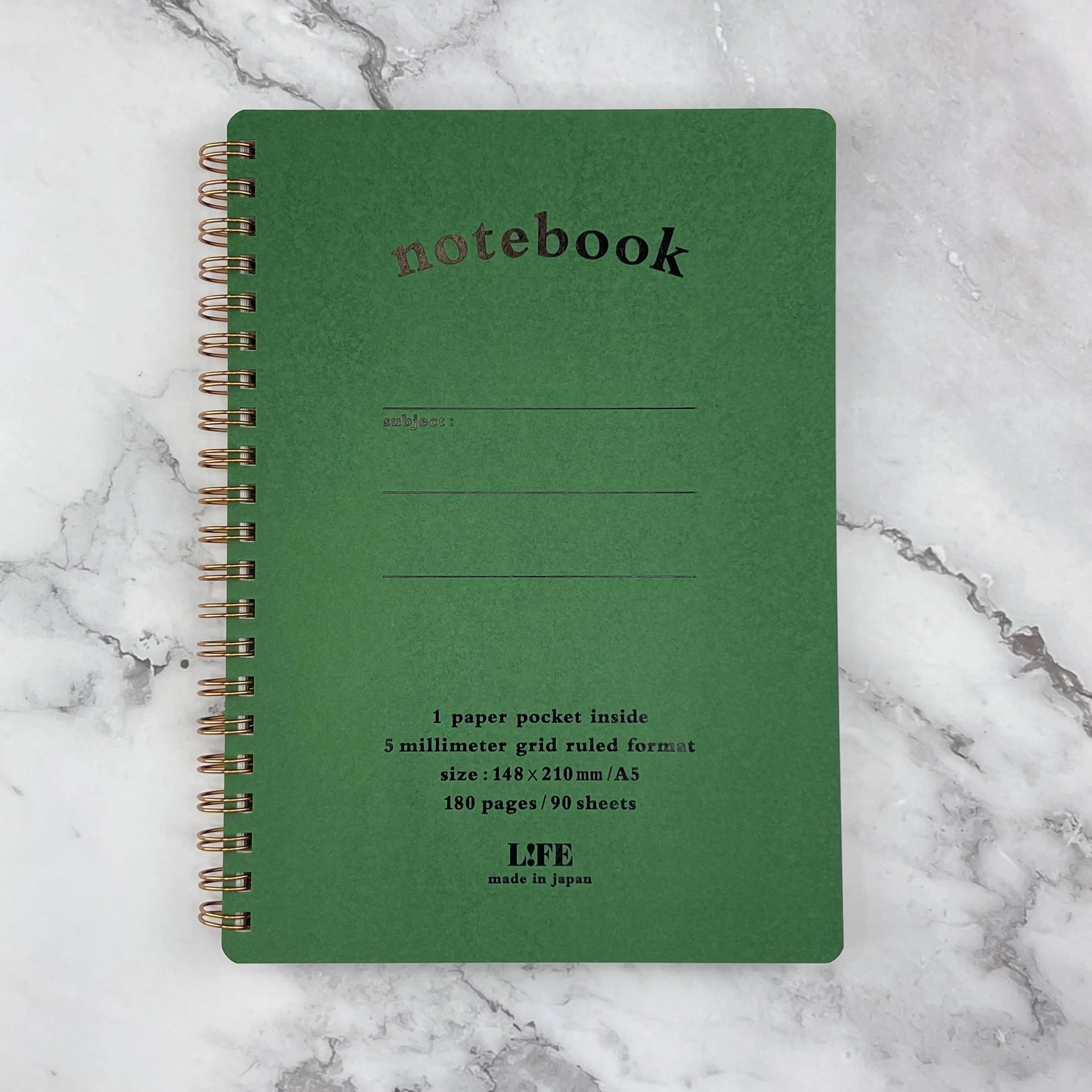 Life Pocket Notebook - A5 - Grid - Image 3