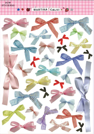 TINYSTORE Medium Bow Stickers