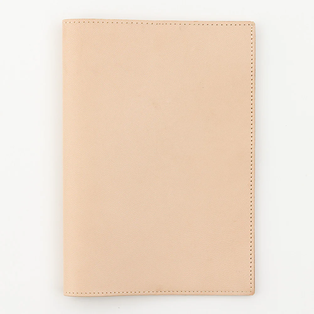 Midori MD Notebook Goat Leather Cover - A5