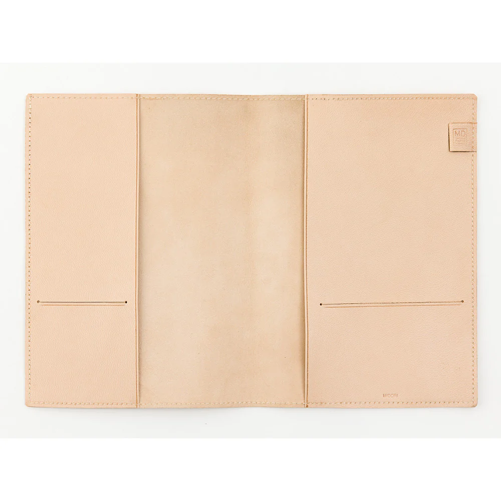 Midori MD Notebook Goat Leather Cover - A5 - Image 4