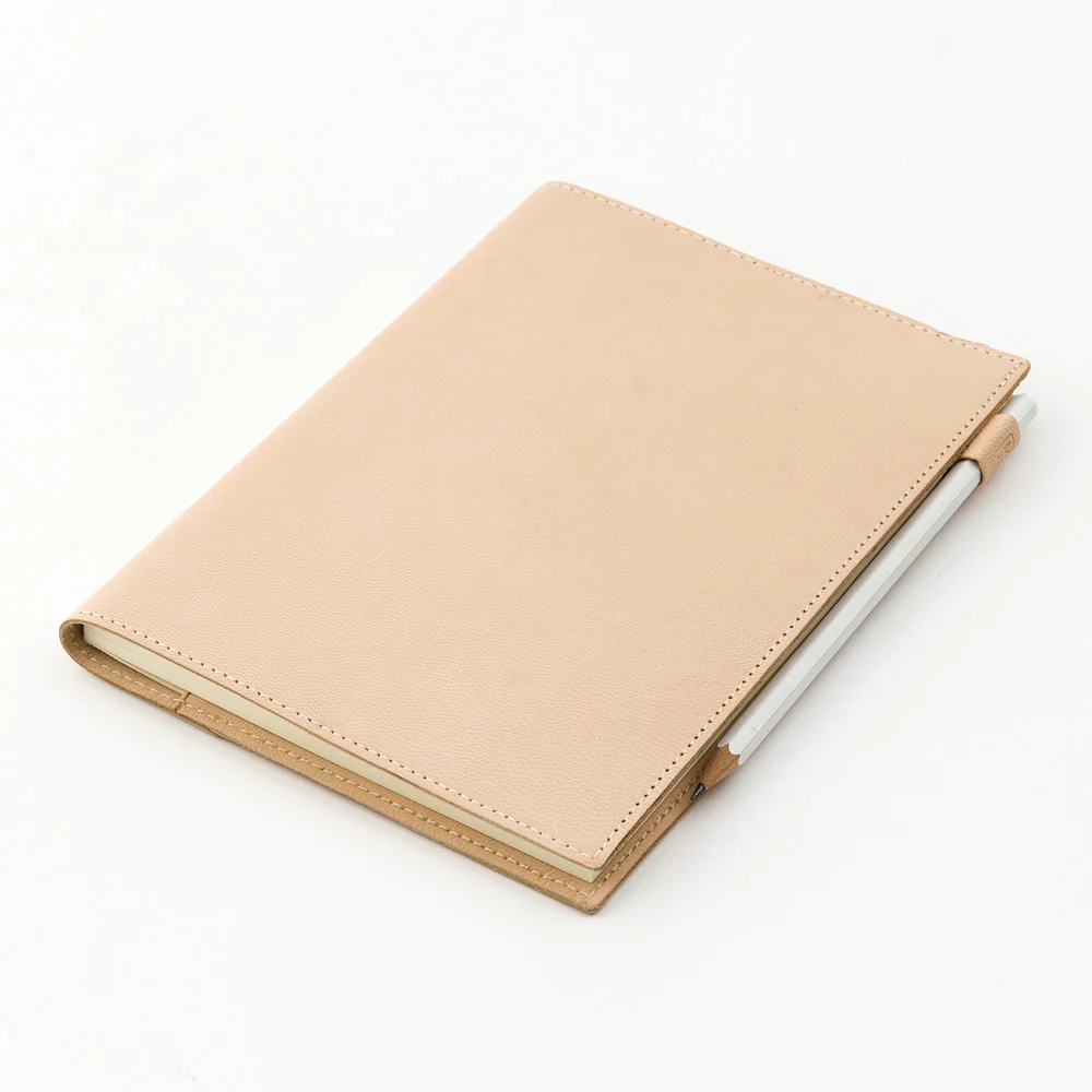 Midori MD Notebook Goat Leather Cover - A5 - Image 6
