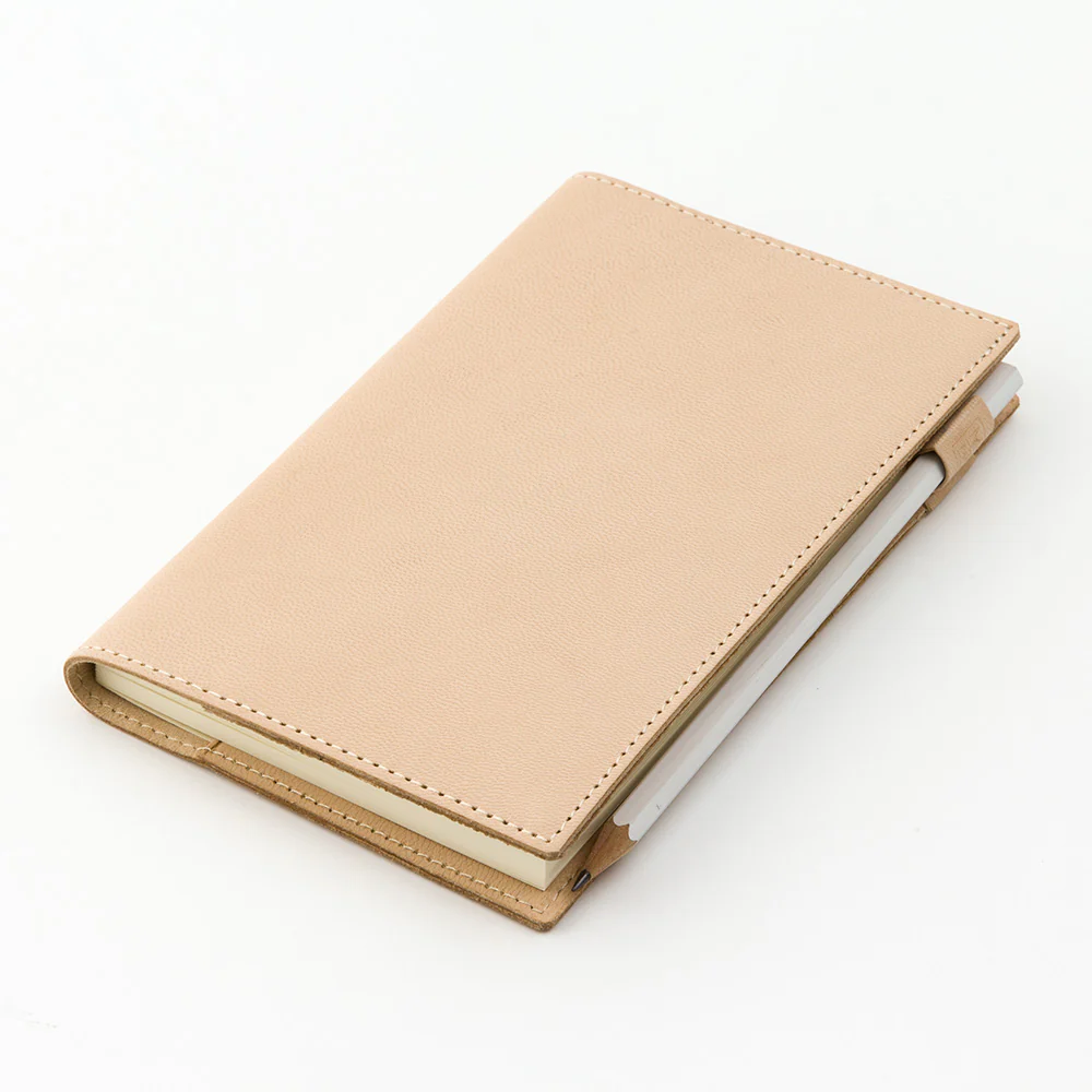 Midori MD Notebook Goat Leather Cover - B6 - Image 6