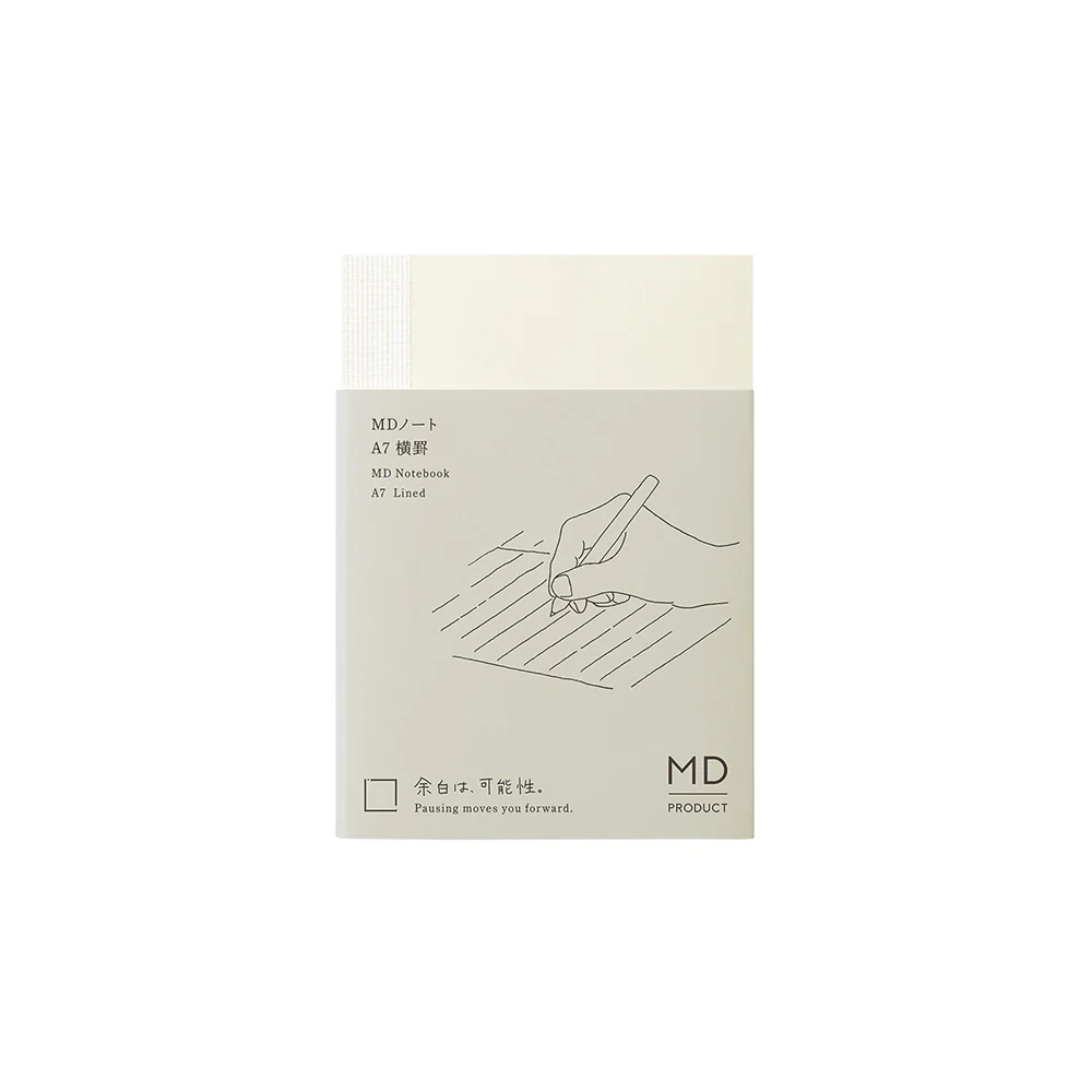 Midori MD Notebook - Ruled - A7
