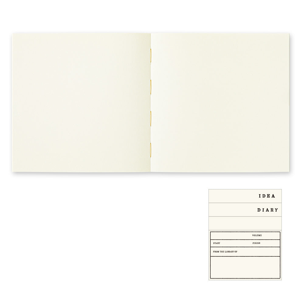 Midori MD Thick Notebook - Plain - A5 Square - Image 3
